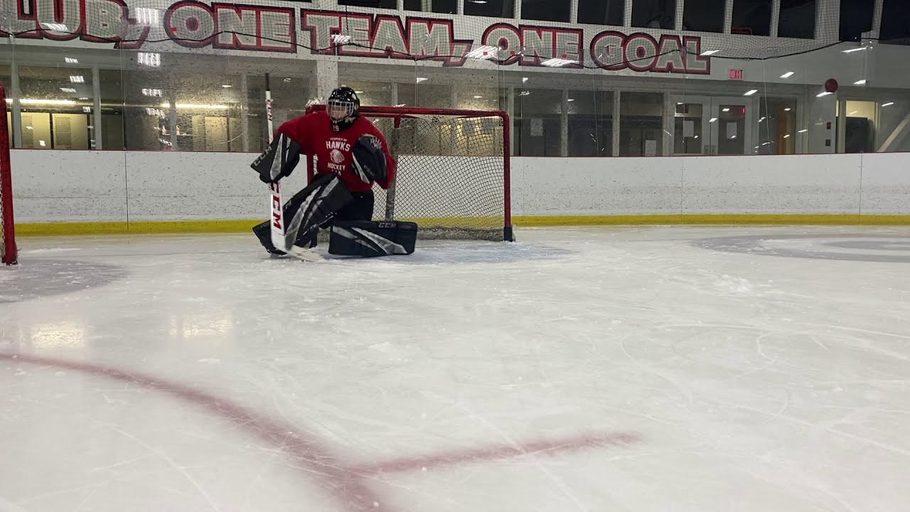 Hockey Goalie Training Glove/Blocker on ice off ice saves. YouTube
