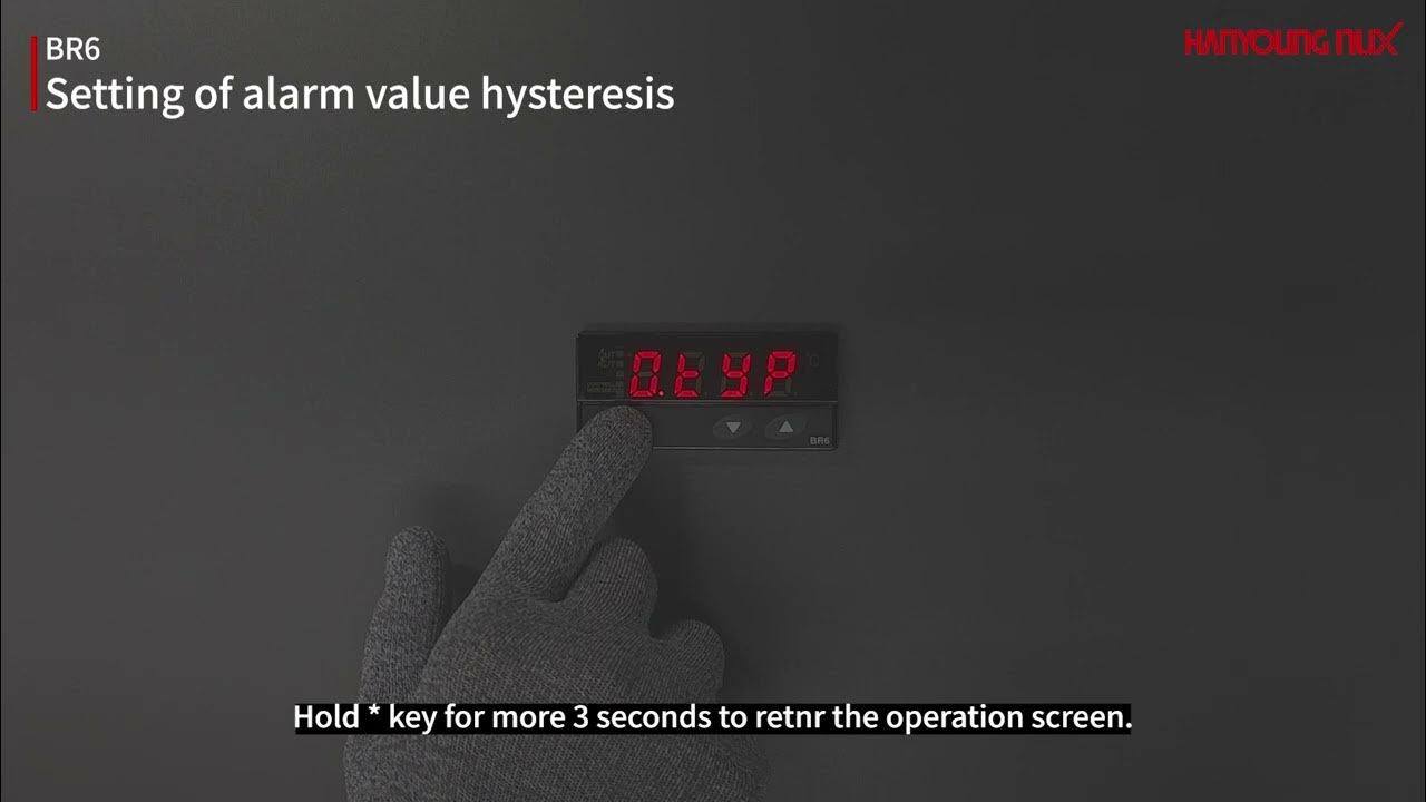 Hanyoungnux Digital temperature controller BR6 How to set YouTube