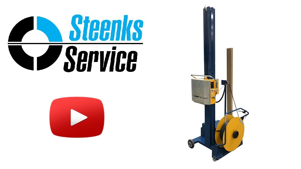 Reisopack 2830 omsnoeringsmachine | mobiele bindmachine | met / zonder hoeklatten omsnoeren | binden