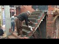 How to make  chain step stair case (easy way )Rcc stair case. part 2