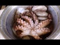 엄청난 5천원 할망라면, 제주도 속골라면 / 돌문어숙회 korean seafood(octopus) ramen noodles [맛있겠다 Yummy]
