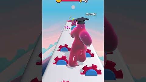 Blob runner 3d new iOS game play #158 #shorts