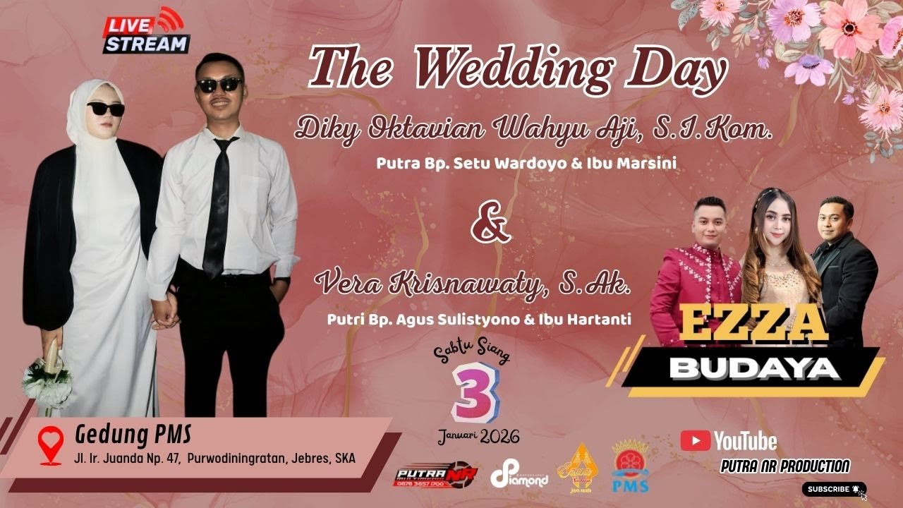 🔴📡Live Stream CS. Ezza Budaya || The Wedding Diky & Vera || Putra NR Multimedia