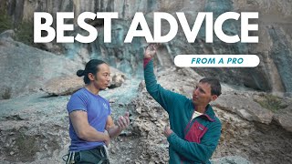 The Best (Technical) Advice I've Gotten from a Pro Climber