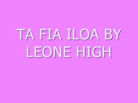 Ta Fia Iloa by Leififi College/Leone..IDK!