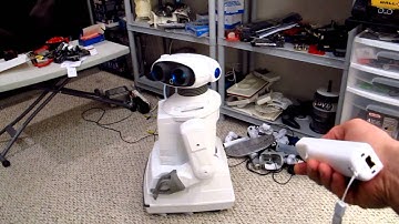 Robot Movement Controlled By Wii Remote and Understands Glyphs