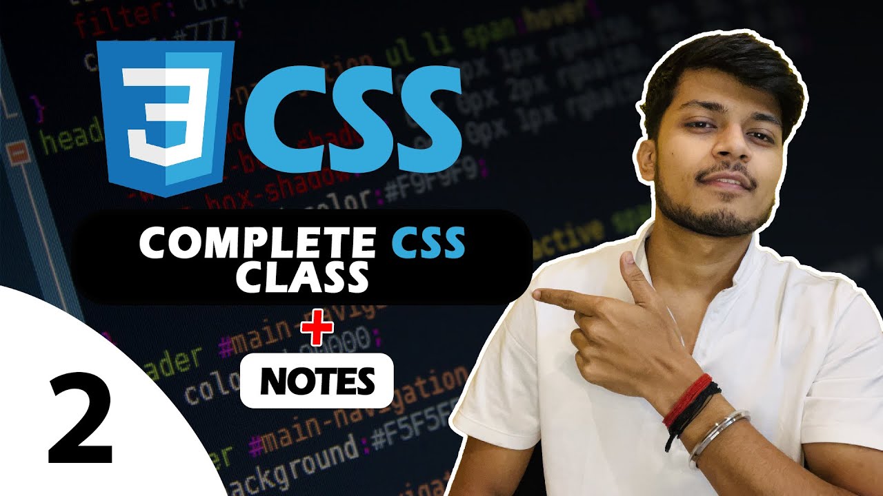 Full Stack Web Development Live Class: CSS Day 1 Lecture 2 - YouTube