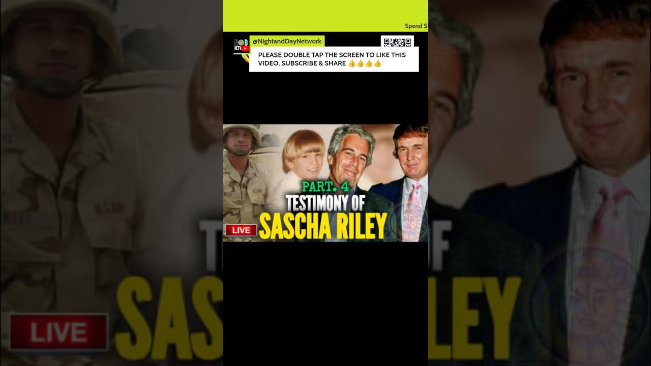 Sascha Riley Today Epstein Criminal Network EXPOSED?: Survivor Sascha Riley Testimony PART ...