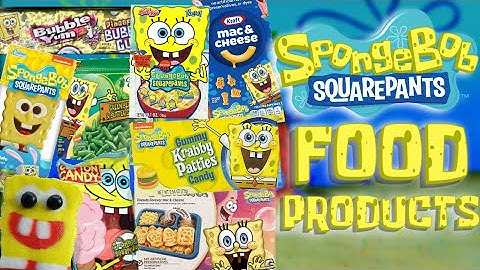 The Wacky World of SpongeBob SquarePants' Food Products