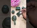 DIY making homemade kitchen set, #art #miniature #creativeclayideas #kitchenset #paperclay #clay
