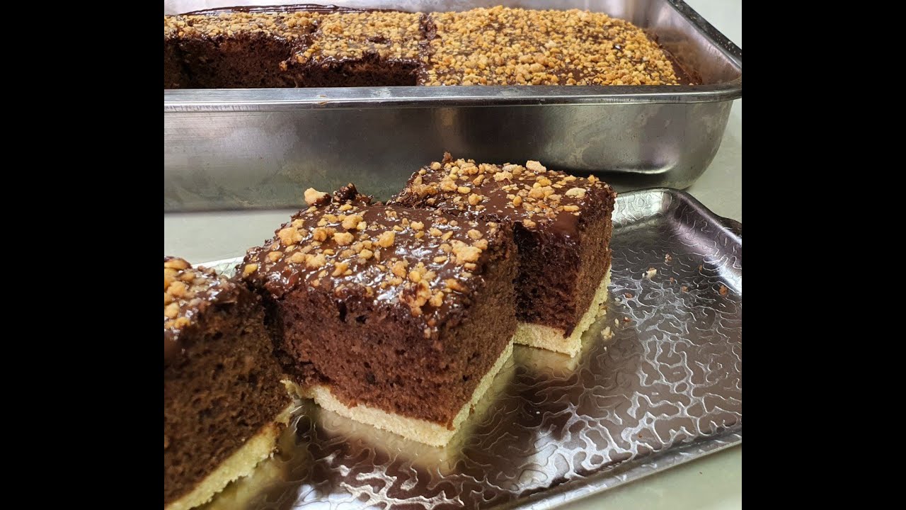 עוגת שכבות שוקולד וחמאת בוטנים מעולה