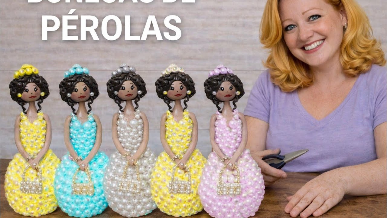 BONECA DE PÉROLAS