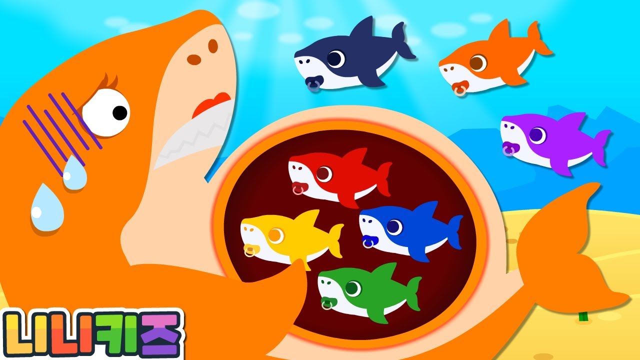 아기상어가 태어났어요! | 아기를 만나요 | 아기상어 | 병원 | 색깔놀이 모음 | 니니키즈 NINIkids