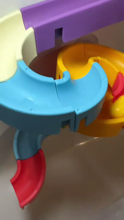 Making a splash and sliding into fun! #gifted #bathtime