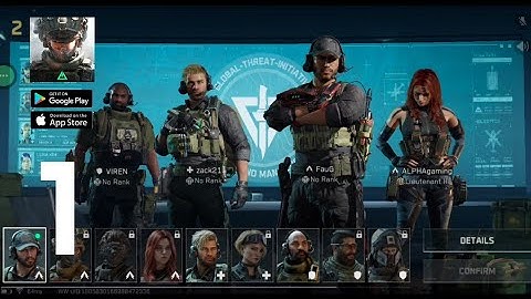 DELTA FORCE Mobile Gameplay Walkthrough 1 Is Unreal! (Android/iOS)