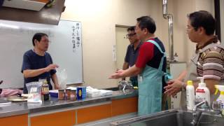 おつまみ料理「塩辛を使ったサーモンの変わり焼き」