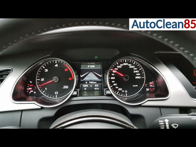 Spurhalteassistent im Auto / Audi Active Lane Assist 