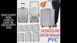 18-30inch Clear Suitcase Cover Protector PVC Suitcase Cover Protectors Scratch-resistant Trolley Cas