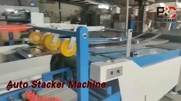 Flip Flop Auto Stacker Machine 8kw High Speed For Corrugated Paper