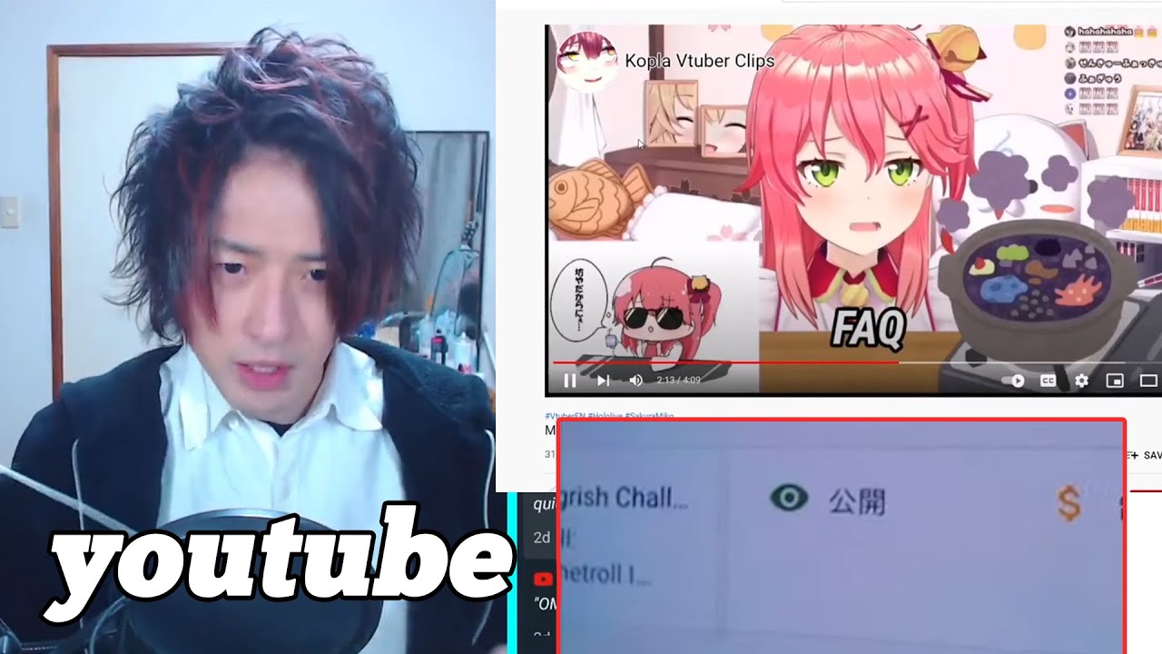 Sora the troll react to Engrish Hololive and got demonetize cause Miko FAQ