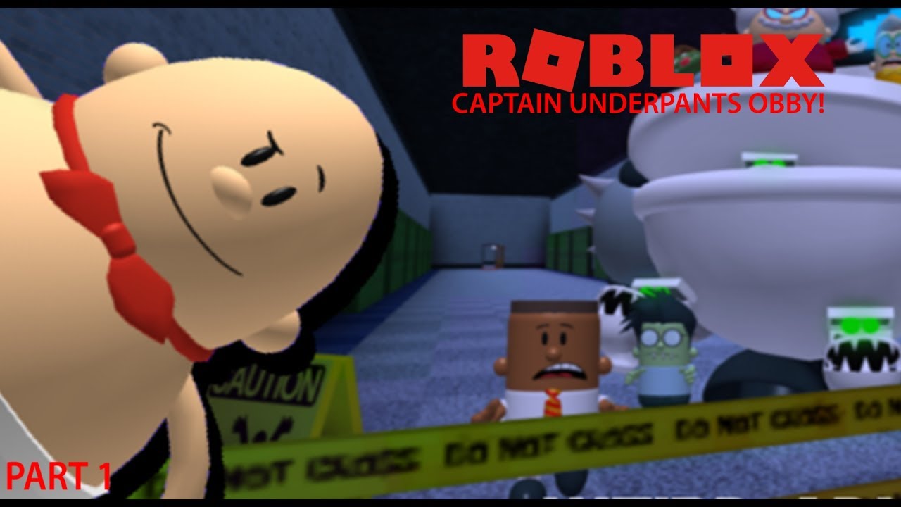 Captain Underpants In Roblox Roblox Captain Underpants Obby Part 1 Youtube - captain underpants the first epic movie roblox