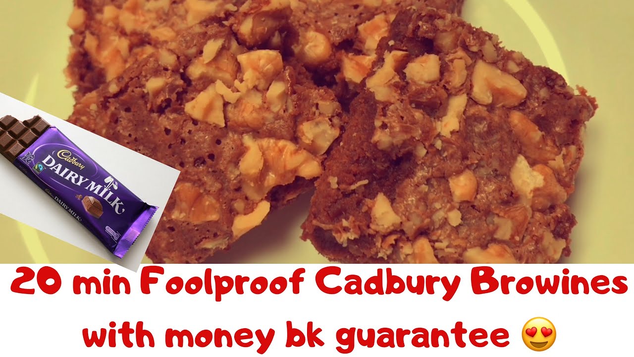 Foolproof Cadbury Brownies with money back guarantee D YouTube