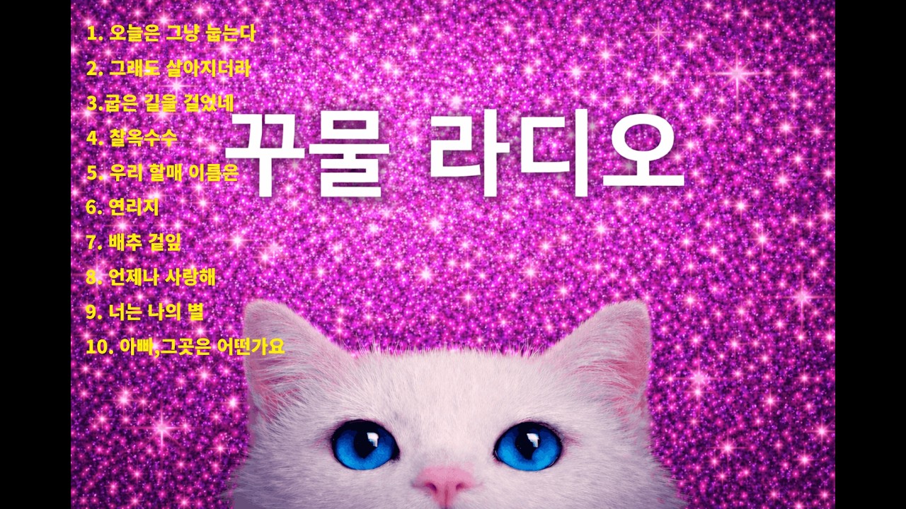 애청자 재영님 요청 10곡 모음 2회 반복(자막X) | 꾸물 라디오 | KKUMUL Radio