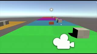 Unity3D runner type game mechanics screenshot 3