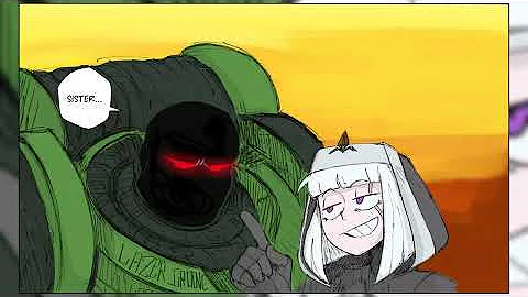 Warhammer 40k: Messing With A Salamander| LazerGroove comic dub