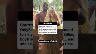 An Instagram and OnlyFans model will spend just two years behind bars after she admitted to being