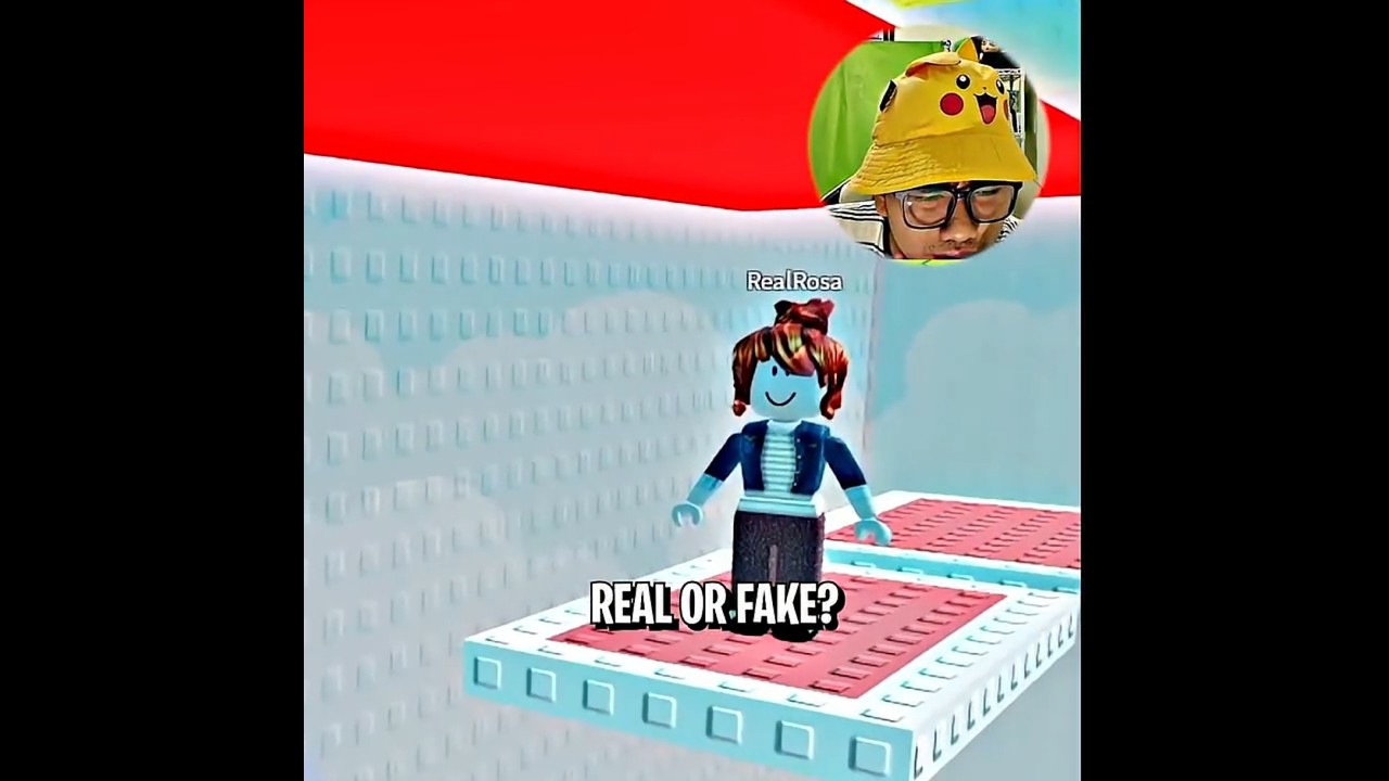 bro trolling RealRosaYT 😂 #roblox #robloxmemes