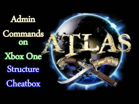 Atlas, admin commands, Structure cheat box.