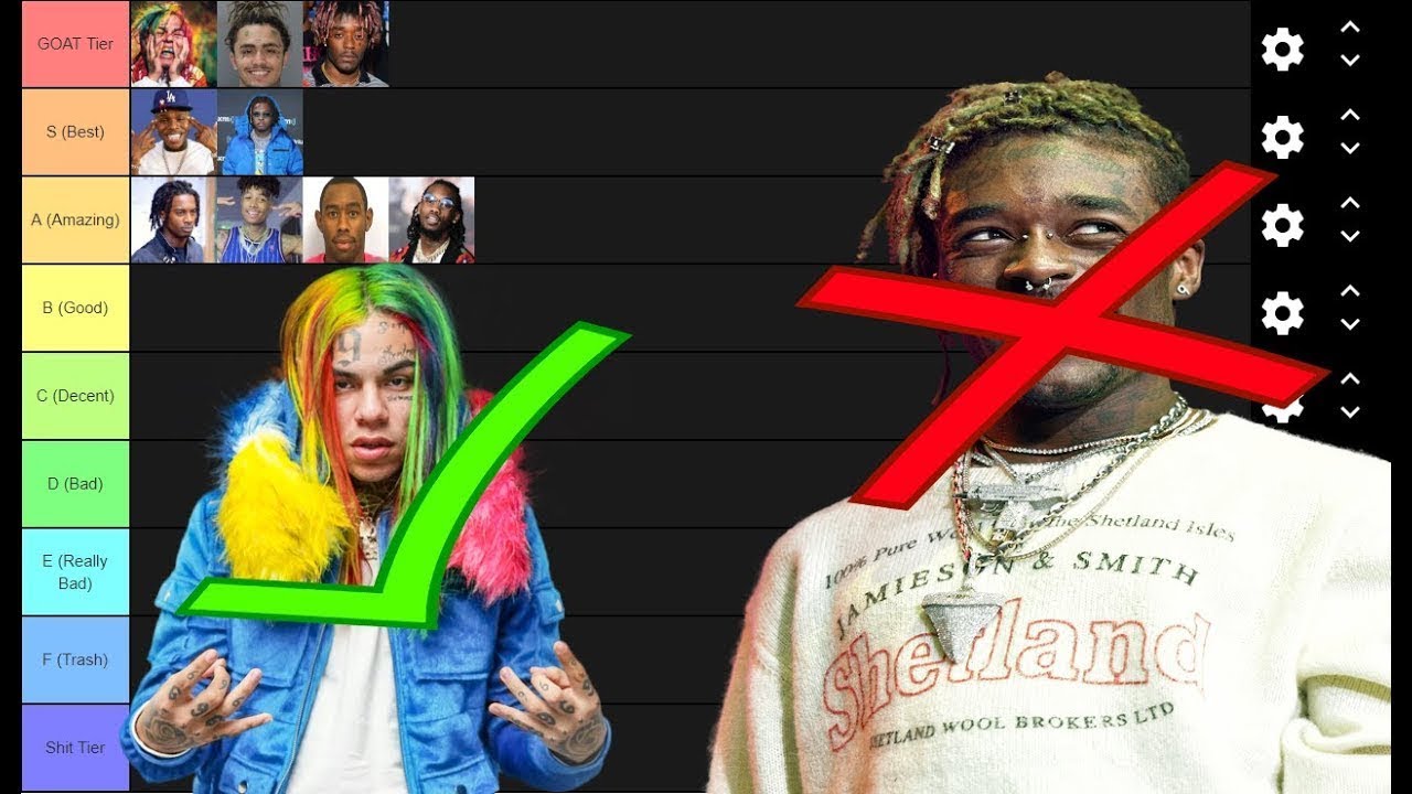 THE RAPPER TIER LIST (ft. GamerGorman)