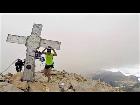 Marc Pinsach establece récord de ascenso al Aneto