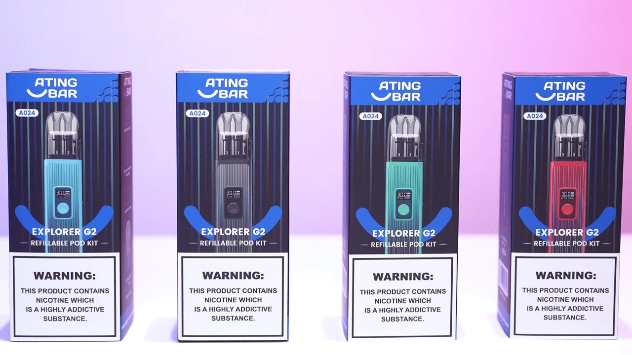 Unboxing 4K | Refillable Vape Explorer G2 | The World's First Dual-Pod System