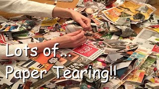 Lots of...ASMR PAPER TEARING SOUNDS!! screenshot 4