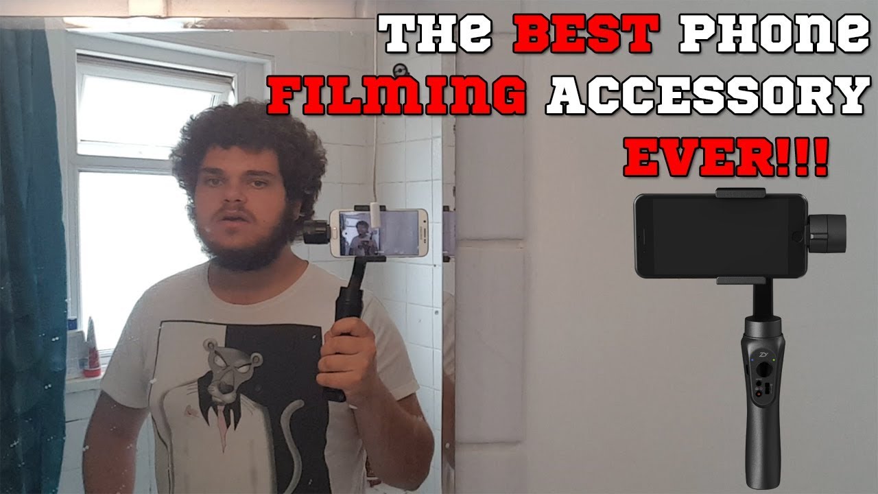 THE BEST PHONE FILMING ACCESSORY EVER!!! (Zhiyun Smooth Q Review) YouTube