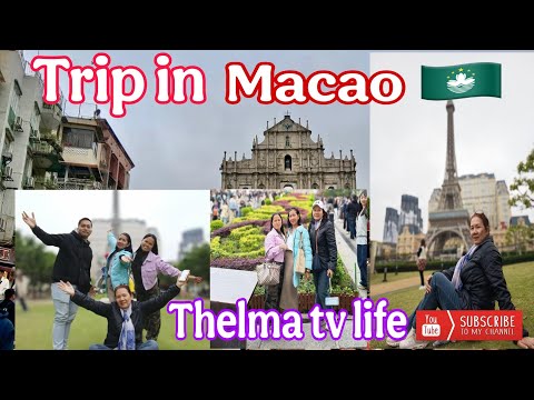 A DAY IN A CITY OF MACAO SUPER GANDA PALA ANG LUGAR NA ITO
