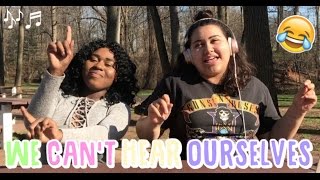 SINGING WHILE WEARING NOISE CANCELLING HEADPHONES