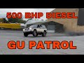 500BHP GU PATROL OM606 DIESEL 4 WHEEL BURNOUT SOUNDS SWEET 500BHP GU PATROL OM606 DIESEL 4 WHEEL BURNOUT SOUNDS SWEET