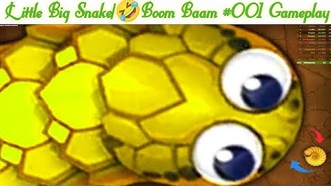 Little Big Snake|🤣Boom Baam #001 Gameplay. Must Watch. #littlebigsnake