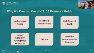 Launching the New HIV/AIDS Resource Guide for Urban Indian Health Providers by NCUIH 37 views 7 months ago 45 minutes