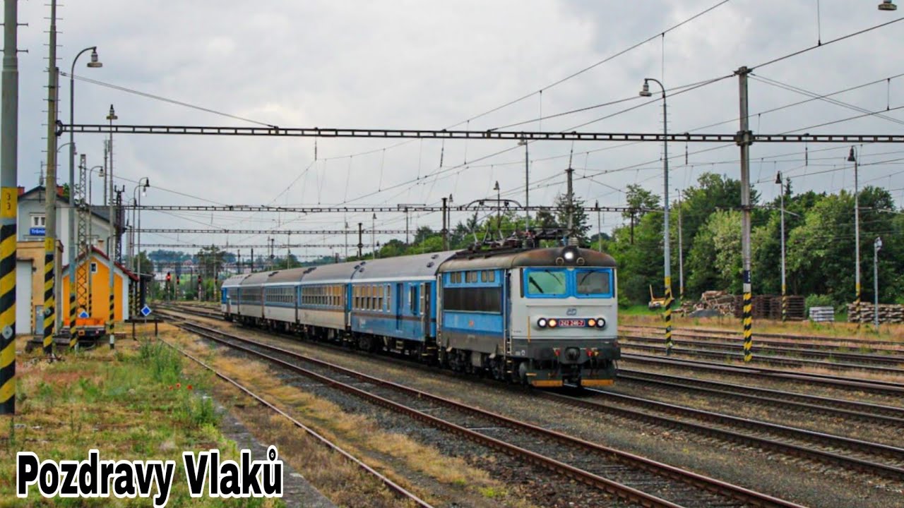 Pozdravy,troubení,blikání vlaků