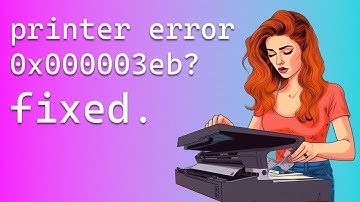 How to Fix 0x000003eb Printer Error on Windows 11
