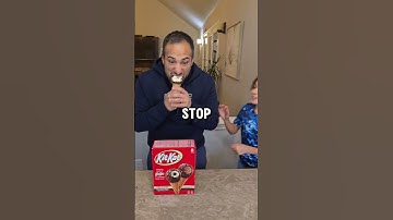How to eat a kit kat Ice cream #shorts #funny #youtubeshorts