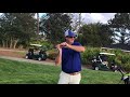 Fling golf demonstration