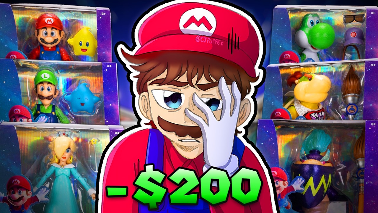 I Bought EVERY Super Mario Galaxy Movie Figure ($200+)