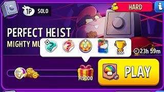 mighty mushrooms rainbow solo challenge | match masters | perfect heist today