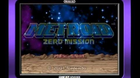 Intro - Metroid: Zero Mission (Game Boy Advance) (HQ)