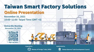 Taiwan Smart Factory Solutions Online Presentation | How To Get Started With Smart Manufacturing screenshot 5